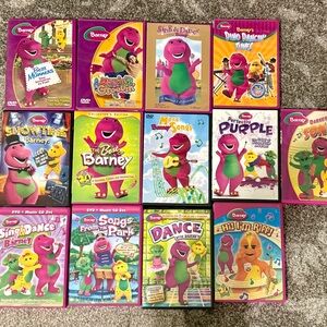 Barney and friends DVD bundle
